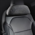 Car Headrest Pillow for Driving, Softness Ergonomic Design Universal Travel Neck Pillow for Most Cars, Office Chairs, Gaming Chairs with Extra Filler Cotton Bag (Black, 1PC)