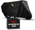 Badass Moto Ultimate Large Adventure Motorcycle Cover Waterproof Outdoor Adjusts to Top Case Motorcycle Sun Cover For Honda Africa, V-Strom 1050 ADV, Fits BMW R 1250 GS, KTM 1290 Super, HD Pan America