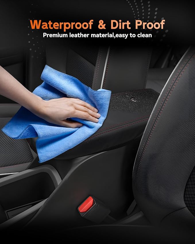CDEFG for Chevrolet Trailblazer 2021-2025 2026 Center Console Cover Armrest Box Cover for Chevy Trailblazer (LS, LT, Activ, RS) 2021 2022 2023 2024 2025 2026 Accessories Arm Rest Protector