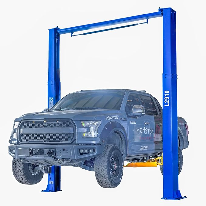 A++9,000 LB Over Head L2910 110V 2 Post Lift Car Auto Truck Hoist Inquiry SHP 110V