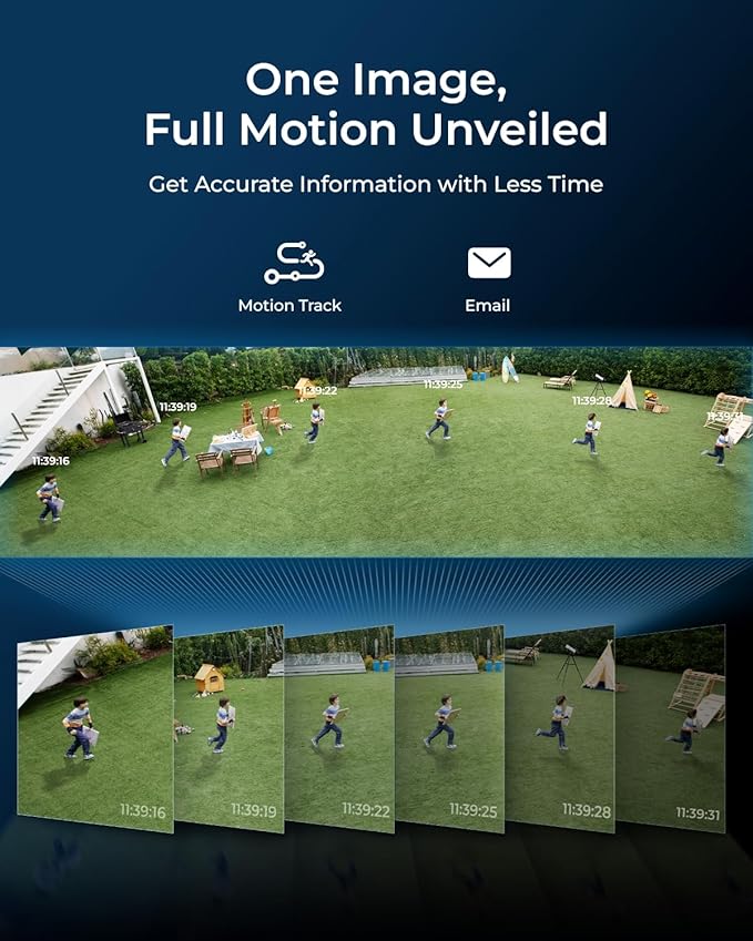 REOLINK Duo 3 PoE 16MP UHD Dual-Lens PoE Security Camera with 180° Panoramic View, Motion Track, F1.6 Color Night Vision, Person/Vehicle/Animal Detection, 2 Way Talk, Supports 24/7 Recording