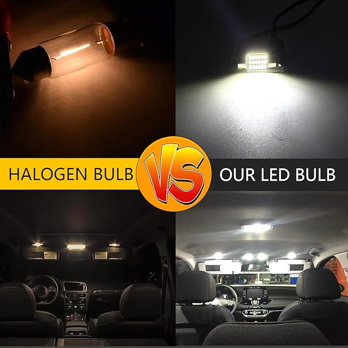 8 Piece CooL White LED Interior Lights Kit for Toyota RAV4 2016 2017 2018 2019 2020 2021 Super Bright 6000K Interior LED Lights Bulbs Package + Install Tool