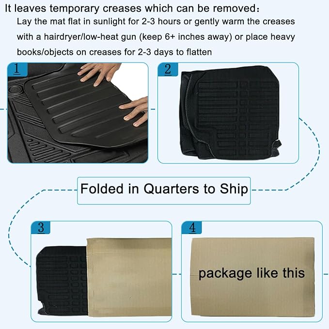 CRV Floor Mats Compatible with 2023-2026 Honda CR-V，All Weather Protection Waterproof Durable Anti-Slip Odorless Custom-fit TPE Floor Liner Front and Rear Row Set