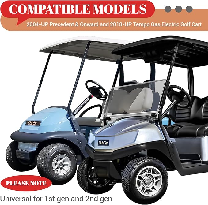 Drive-up Club Car Precedent Pedal Assy with Conversion Kit, Accelerator ASM Pedal&Brake Pedal (2nd gen), Universal for 2004-UP Precedent Onward & 2018-UP Tempo Gas Electric OEM 102500001 103974821