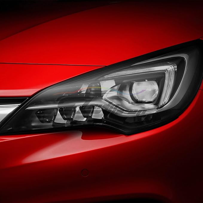 EZAUTO WRAP Free Tool Kit 12"x360" (1FT x 30FT) Glossy Light Black Smoke Headlight Taillight Fog Light Side Marker Vinyl Tint Film Self Adhesive