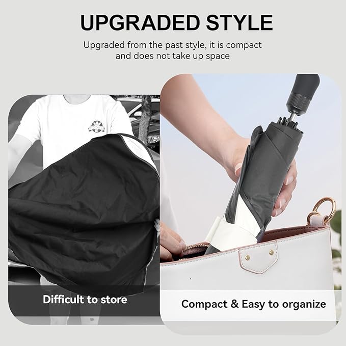 Custom Fit Windshield Sun Shade Umbrella for Honda HR‑V 2023‑2025 – Foldable Front Window Shield, Blocks UV Heat, Reduces Cabin Temp 20‑30 ℃, Easy‑Open Car Sunshade with Storage Bag