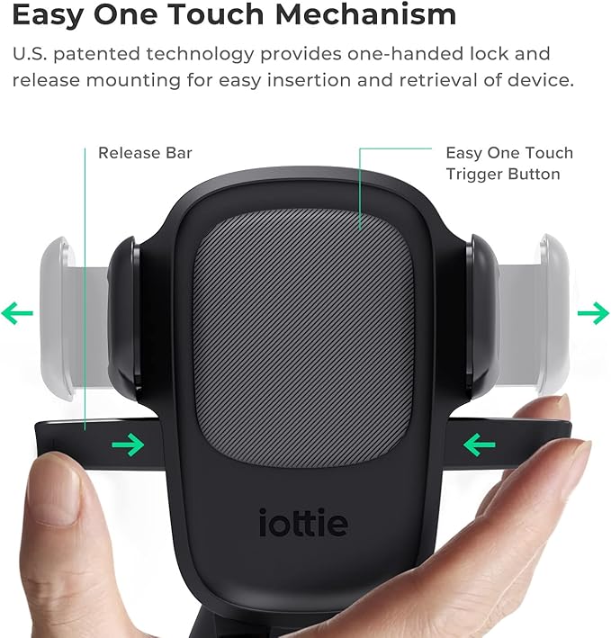 Kenu Airframe Pro Universal Car Phone Mount + iOttie Easy One Touch 5 CD Slot Car Phone Mount