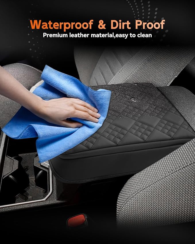 CDEFG for 2025 Toyota 4Runner Center Console Cover Armrest Box Cover for 4Runner (SR5, TRD Sport, Off-Road, Premium, Limited, Platinum, Trailhunter) 2025+ Accessories Console Arm Rest Protector