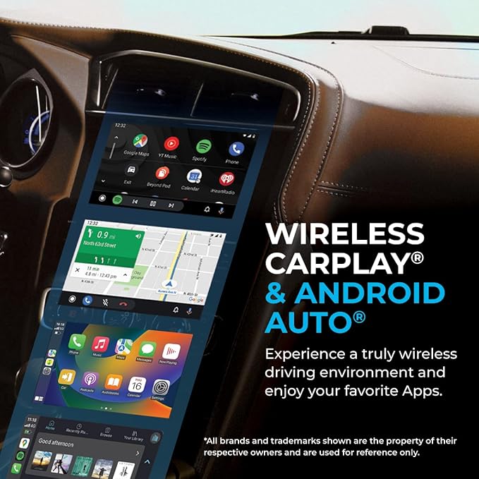 2026 Wireless CarPlay Adapter 8PRO by AUTOSKY – Convert Wired to Wireless, Plug & Play, Fast & Stable Connection, Apple & Android Auto Compatible, Compact Design