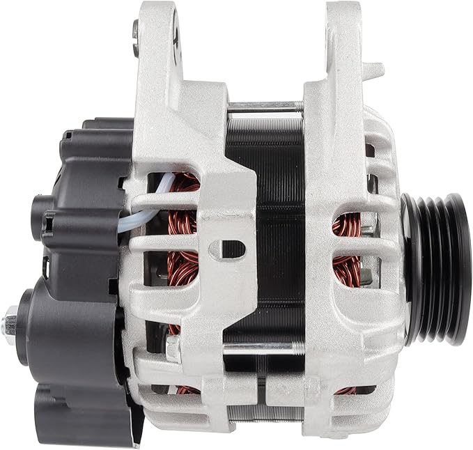 Ezexpreze 11311 New Alternator Replacement for 2007-2012 Hyundai Elantra 2.0L, 2010 2011 Kia Soul 2.0L, 2007-2009 Spectra 2.0L L4, 2655635, 600162, 3730023650, AVA0102, 40046020, 40046031