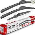 Windshield Wiper Blade Replacement for Toyota 4Runner 2010-2022 Original Equipment Replacement Front Rear Wiper Blades - 24" 20" 12" (Set of 3) U/J Hook