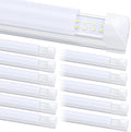 (12-Pack), 8FT LED Shop Light Fixture, Super Bright 100W 6000K Cold White 15000LM, 8 Foot Led Lights, Flat 2 Rows Flat Shape 96" LED Shop Lights,Linkable T8 LED Tube Lights for Garage Warehouse