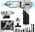 Saker Portable Handheld Vacuum Cordless Portable 17000PA Foldable Car Vacuum Cleaner Mini Dust Blower with Brushless Motor, Office Pet and Home Cleaning HL133