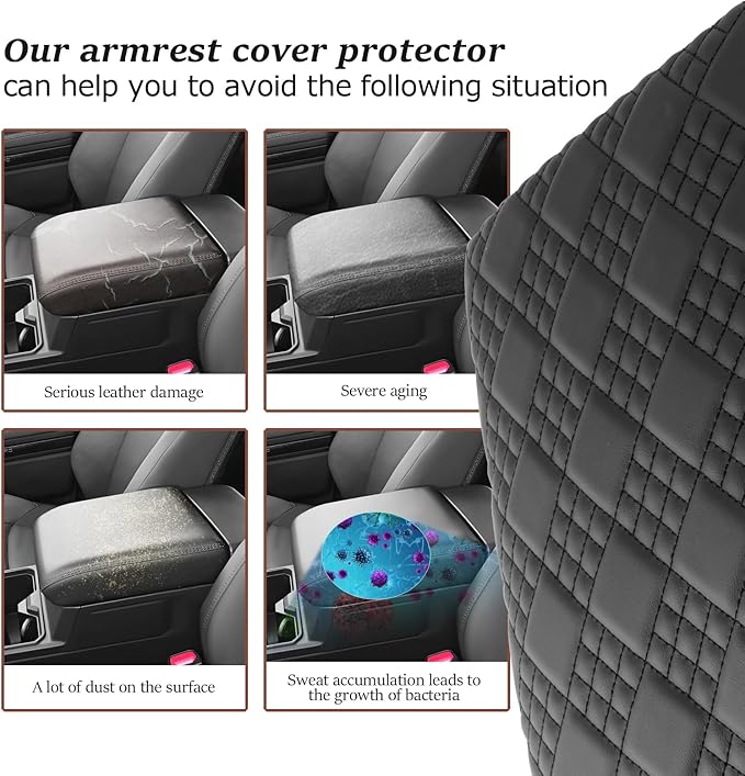 SKTU 2025 2026 4Runner Armrest Cover for 2025 2026 Toyota 4Runner Center Console Cover Toyota 4Runner 2025 2026 Accessories 2025 2026 4Runner Center Console Cushion