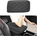 SXCY for 2025 Chevy Equinox Armrest Cover Pad for Equinox 2025 Center Console Armrest Cover 2025 Equinox Center Console Cover 2025 Equinox Middle Console Cover (Adding Pad 2-Line Rhombus Style)