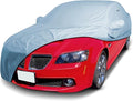 iCarCover Premium Car Cover for 2008-2009 Pontiac G8 Sedan Heavy Duty Waterproof All-Weather Automobiles Custom Fit Indoor Outdoor UV Snow Protection Covers with Straps and Bag