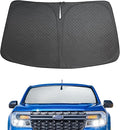 5 Layers Thick Car Windshield Sun Shade for Ford Maverick 2022-2024 Pickup Truck - Front Window Sunshade Sun Visor Accessories - Protector Vehicle Reflect UV Sun and Heat