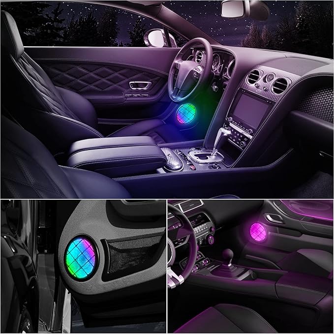 Dreamcolor Door Horn Light*1(5.9inch+ line 19inch*1), which fit for dreamcolor Main Controller Connects and sub-Controller kit (not Including), Not Applicable dreamcolor 5 in 1(Single Controller)