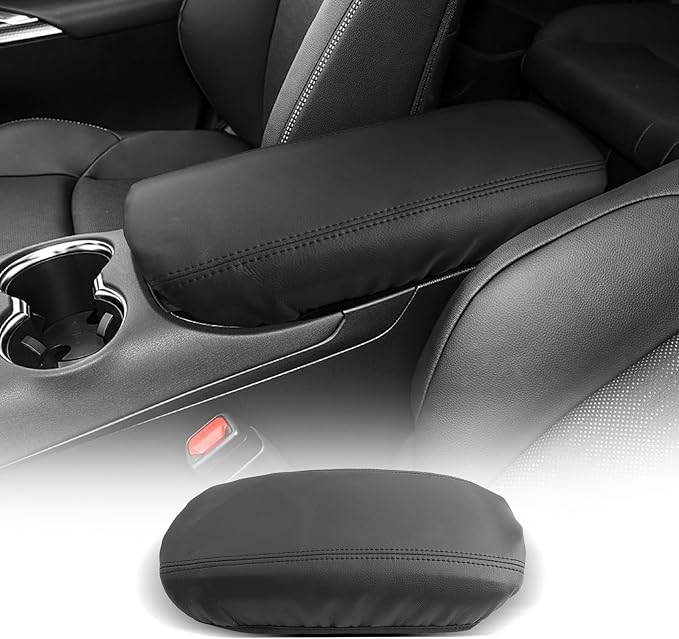 CDEFG for 2021-2025 Toyota Venza Center Console Cover Armrest Box Cover for 2021 2022 2023 2024 2025 Venza (LE, XLE, Nightshade Edition, Limited) Accessories Console Arm Rest Protector