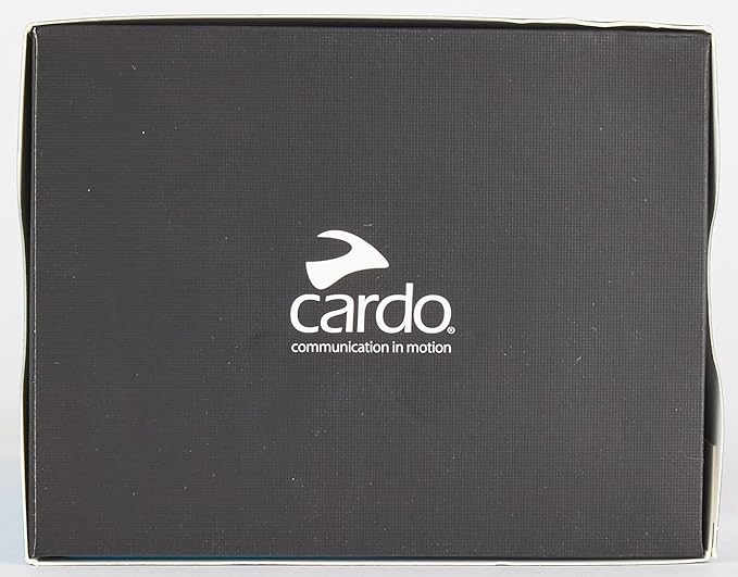 Cardo Systems FREECOM 4X Motorcycle 4-Way Helmet Bluetooth Communication System Headset Intercom, Universal Bluetooth Connectivity, Waterproof, 40mm Speakers - Single Pack