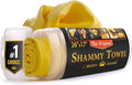 Premium Shammy Cloth for Car Drying - 26”x17” - Super Absorbent Chamois Towel for Car - Scratch-Free, Reusable & Soft