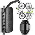 Swivel Bike Wall Mount [1 Pack], 150° Swivel Vertical Bike Rack Wall Hanger Holds up to 66lbs for Mountain/Road/Hybrid Bikes, Bike Hangers, Bicycle Storage Rack for Garage
