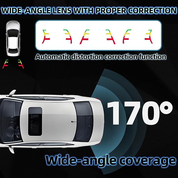MITZONE Rear View Backup Camera Compatible with 2012 2013 2014 Ford F-150 Lincoln Mark LT BL3Z-19G490-B CL3Z-19G490-B CL3Z-19G490-C CL3Z-19G490-D AL3Z-19G490-A EL3Z-19G490-D