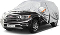Kayme 6 Layers SUV Car Cover Custom Fit for GMC Acadia (2007-2025) Waterproof All Weather for Automobiles, Outdoor Full Cover Rain Sun UV Protection.Silver