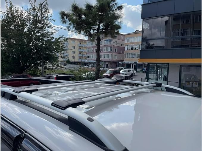 Roof Racks Cross Bars for Subaru Outback Wilderness 2021 2024 Roof top Cargo Box Tent Bike Kano Basket Carrier Gray Aluminum