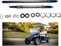 LOSTAR Golf Cart Driver/Passenger Side Rear Axle Shaft with Bearing Seal Kit Compatible with 1994-2013 EZGO TXT Medalist Replacement OEM# 20377G11 20377G12