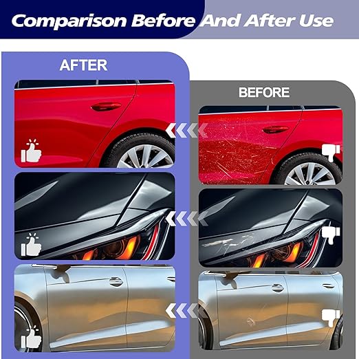 2025 New Car Scratch Remover for Vehicles, Car Paint Scratch Repair, Car Scratch Remover for Deep Scratches, Car Scratch Repair (1PCS)
