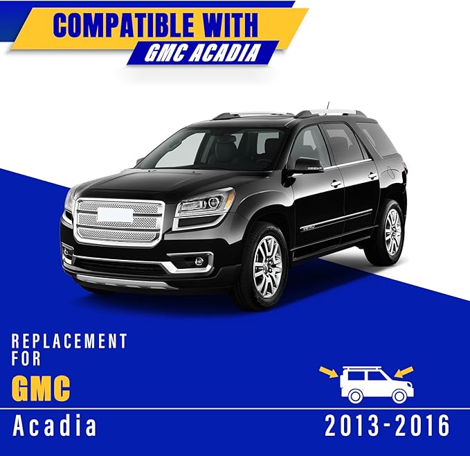 3 wipers Replacement for 2013-2016 GMC Acadia, Windshield Wiper Blades Original Equipment Replacement - 24"/21"/11" (Set of 3) Pinch Tap