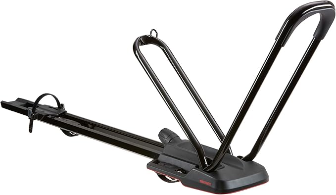 Yakima Upright Bike Rack Mount, Car and SUV Roof Bicycle Carrier with Low Profile Tray and Universal Mounting Hardware, HighRoad