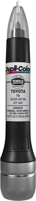 Dupli-Color EATY16390 Scratch Fix All-In-1 Exact-Match Automotive Touch-Up Paint – Toyota Silver Sky – 0.25 oz. Paint Pen