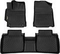 Binmotor-Floor Mats for Toyota Camry 2012-2017, Front & 2nd Row,TPE All Weather Car Accessories Mats Camry Custom Fit Rubber Liners Waterproof, Nonslip