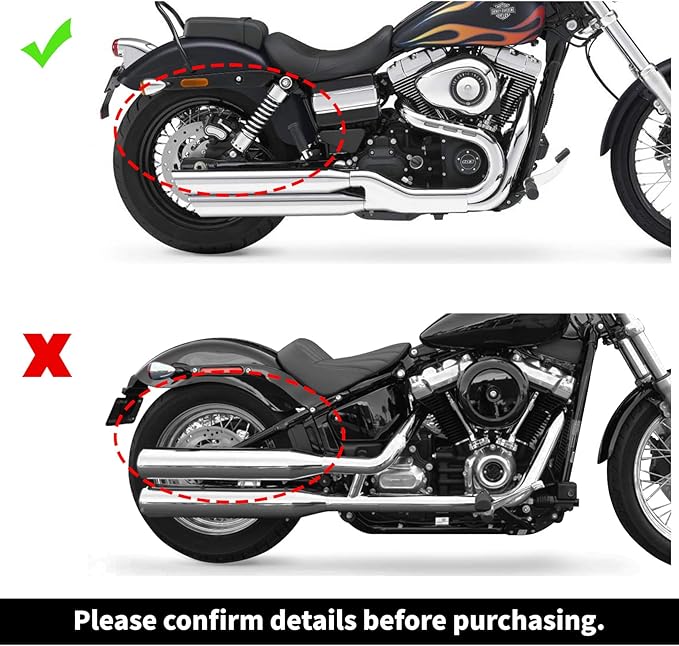 XFMT Glossy Black Hard Saddlebags W/ 6x9 Speaker Lids For Harley Touring Road King Street Glide Road Glide Electra Glide Ultra Classic 1994-2013