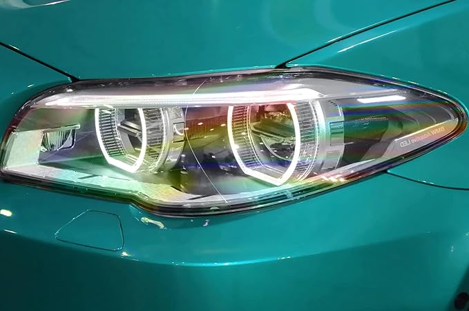 VViViD Extra-Wide Headlight Taillight Vinyl Tint Wrap (15.9" x 60" (Laser Clear Holographic))