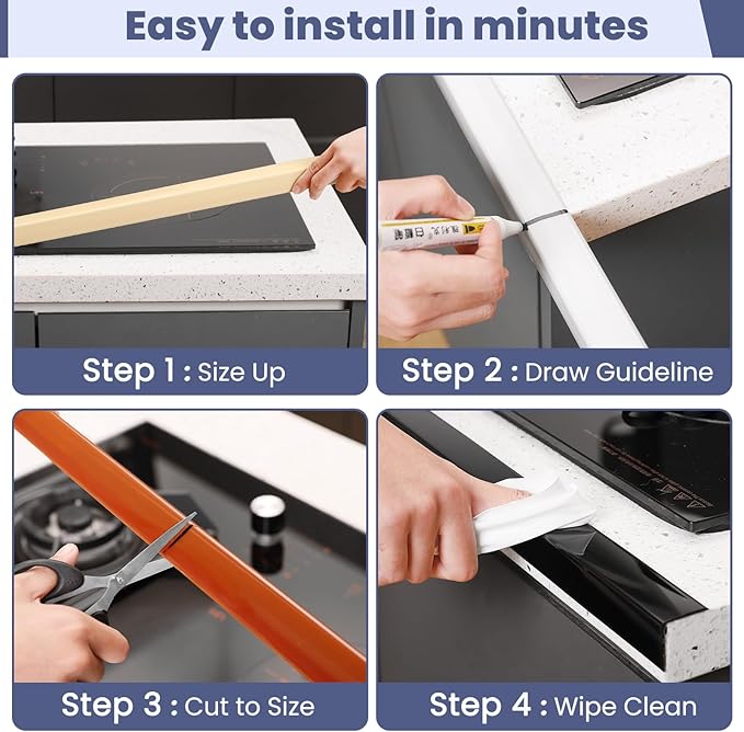 2PCS Wall Corner Protectors Guards - Self Adhesive Corner Protector & Corner Guards for Walls Edge Protection, Easy to Apply - No Tools Needed(Beige, 31.5"x1.18")