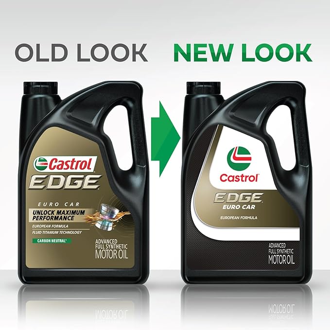 Castrol EDGE Euro 5W-30 A3/B4 European Advanced Full Synthetic Motor Oil, 5 Quarts, Pack of 3