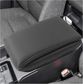 SXCY for 2024 2025 Land Cruiser Armrest Cover for Toyota Land Cruiser 2025 Center Console Cover 2024 2025 Land Cruiser Center Console Cover for 2025 Land Cruiser (White Line (Pad))