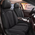 Car Seat Cover Fit for Toyota Camry 2012-2025 Full Set Faux Leather Breathable Waterproof Camry Seat Covers Automotive Cushion Protector Compatible Airbag (5 Seats & Black)