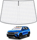 Cartist 5-Layer Windshield Sun Shade Fits for Volkswagen VW Taos 2022 2023 2024 2025 Accessories Foldable Car Front Window Sunshade Sun Visor Protector