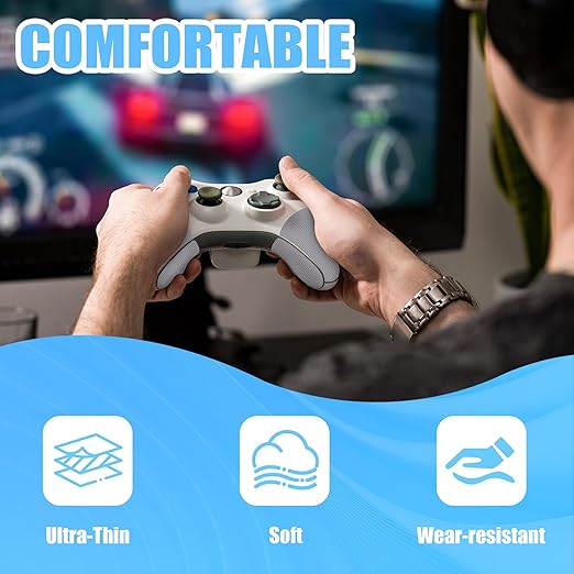 Rubber Grip Tape, Ultra-Thin Strong Adhesive Anti-Slip Waterproof Heat Resistant Wear-Resistant Cushion Pad, Making Handles or Contact Surfaces Safer, with Grip and Comfort (Gray, 1In x 10Ft)
