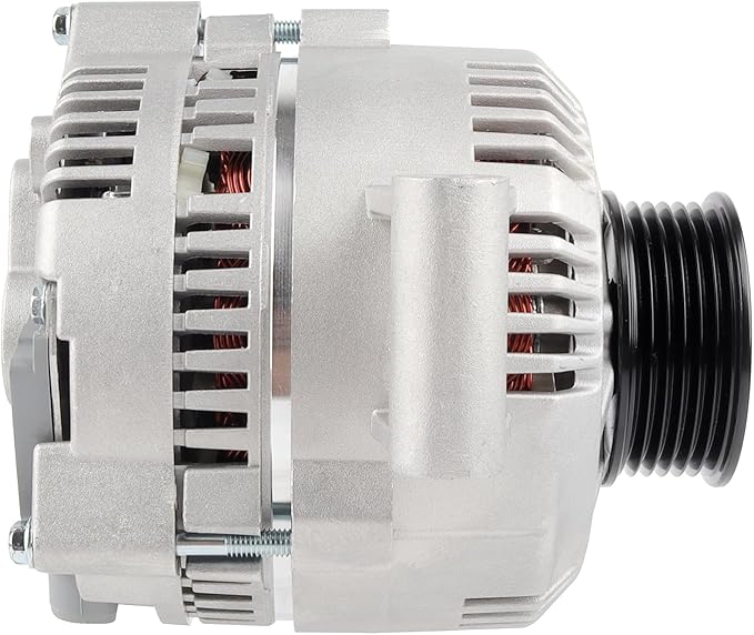 Ezexpreze 7750N New Alternator Compatible With Ford Escort, Ranger, Mazda Pickup 2.3L 2.3 3.0L 3.0 4.0L 5.0 5.0L 5.8 5.8L 1992-1997 92 93 94 95 96 97 F07F-10300-AA F07U-10300-AA F07U-10300-AB AFD0012
