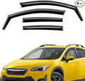 Extra Durable Window Deflectors in-Channel Window Visors Rain Guards Fit for XV Crosstrek 2018-2023, Sun Visors, Wind Vent for Shades, Exterior Car Accessories - 4pcs. AG0837