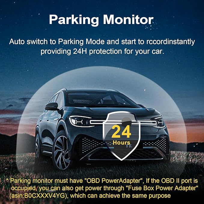 4K Dash Cam Custom fit for GMC Yukon, Yukon XL 2015 2016 2017 2018 2019 2020(Model C), Model C & Model D Have Same Models Years but Vehicle Sensor Cover are Different