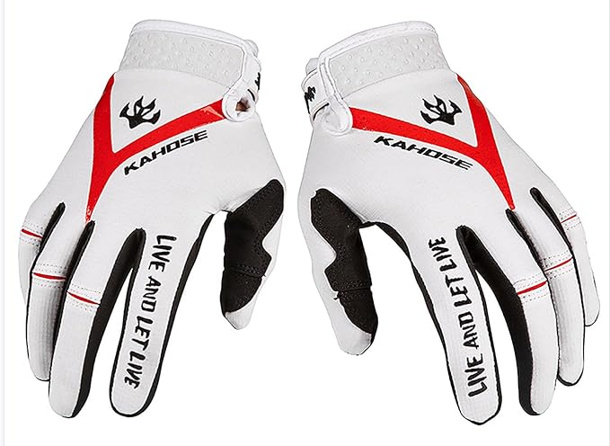 Dirt Bike Motorcycle Gloves for Men Women Finger Touchscreen Motorbike Gloves for BMX ATV MTB Riding, Road Racing, Cycling, Climbing, Motocross