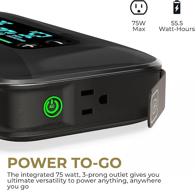 HALO Bolt Ultimate 3 Portable Car Battery Jump Starter | 130 PSI Air Compressor, 55.5Wh USB Power Bank, Large Display, Emergency Floodlight & Charger, Jumps Cars SUVs & Trucks, Inflates Tires — Grey