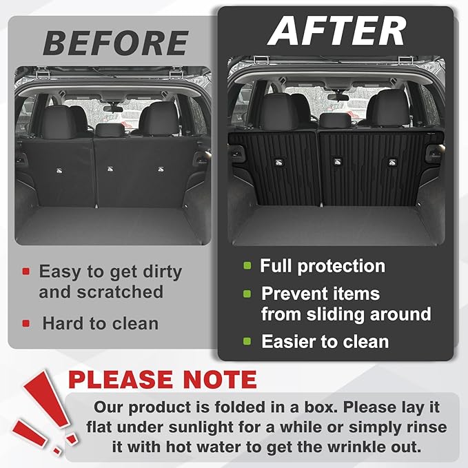 TripleAliners Backrest Mats All Weather Liners Compatible with 2025 Nissan Kicks Interior Accessories TPE Second Row Seats Back Cover Custom Fit Protection Car Liner