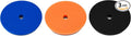 Lake Country 5.5" HDO Foam Polishing Pad Kit (3-Pack) – Premium Heavy Duty Orbital Pads with Tapered Edge – Dense Foam Pads for Car Polishing and Buffing